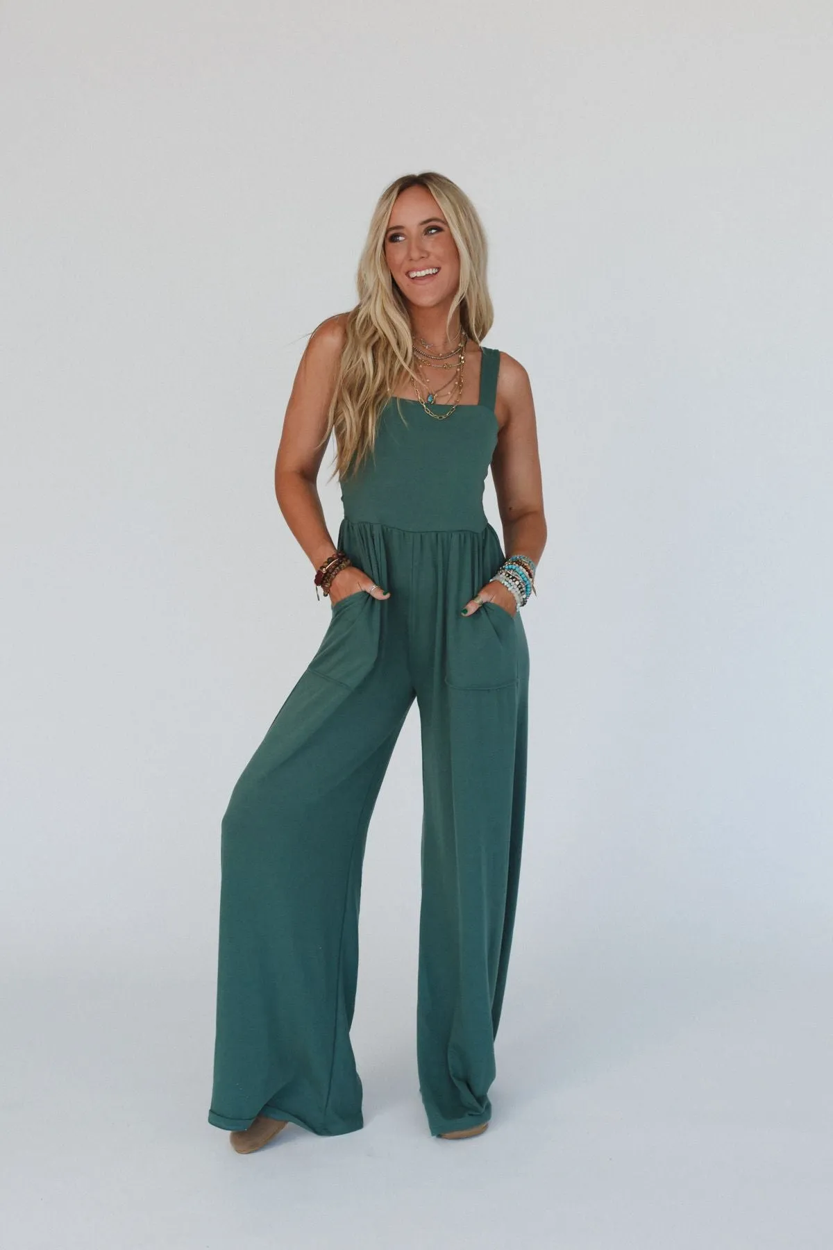 Alanis Jumpsuit - Green