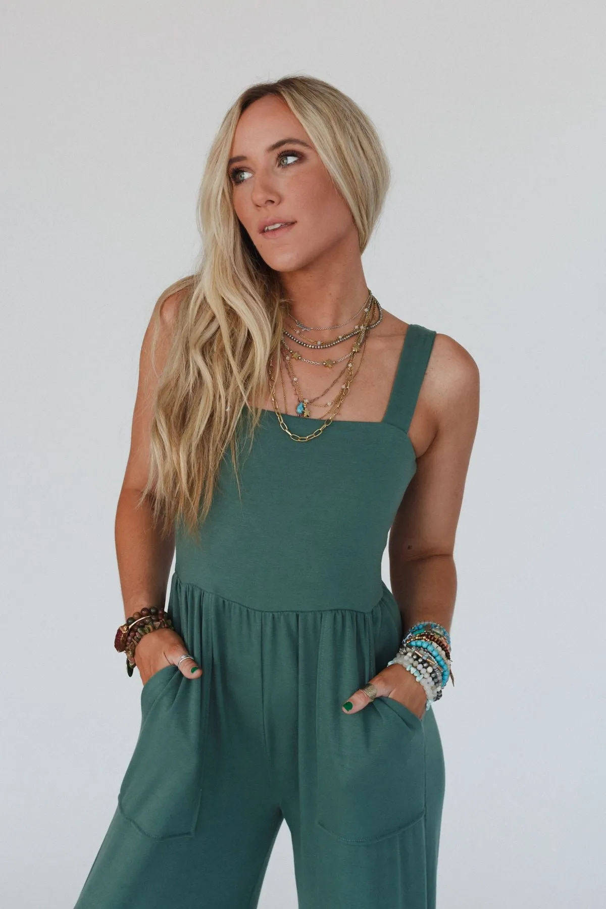 Alanis Jumpsuit - Green