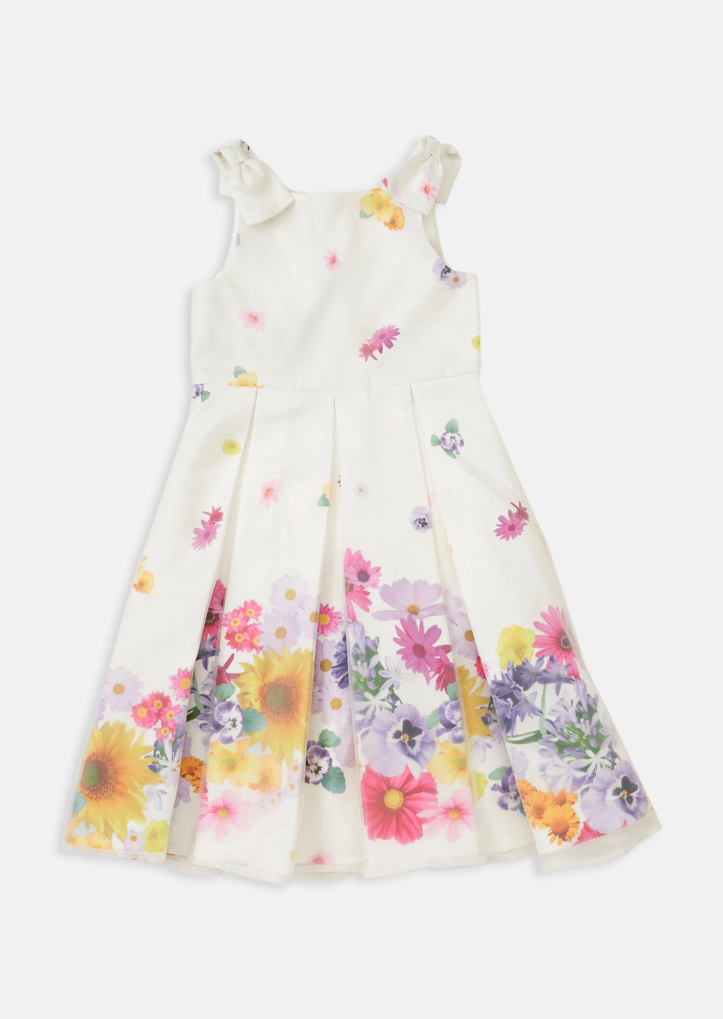 Aurelia Floral Overlay Dress