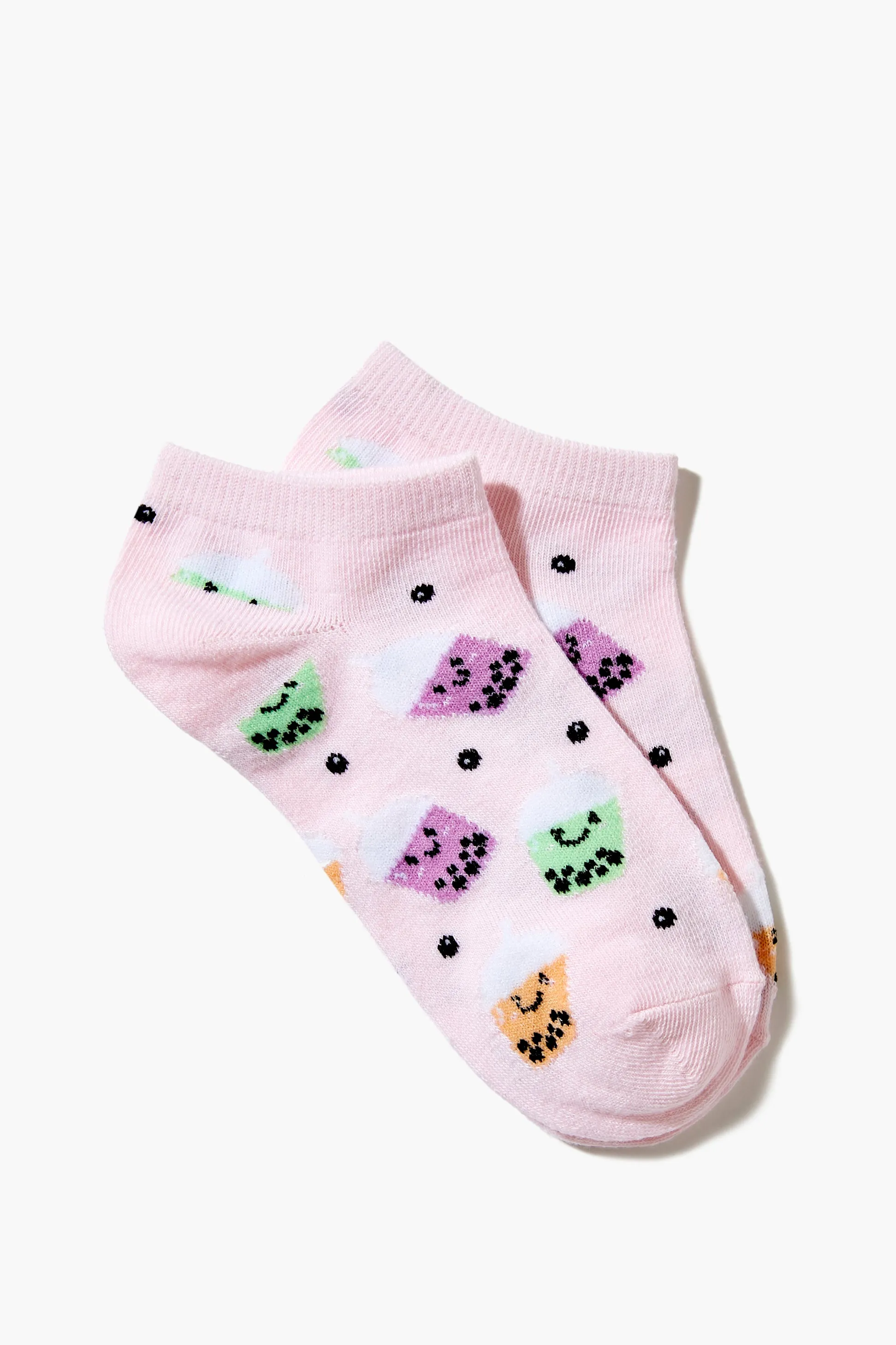 Boba Print Ankle Socks