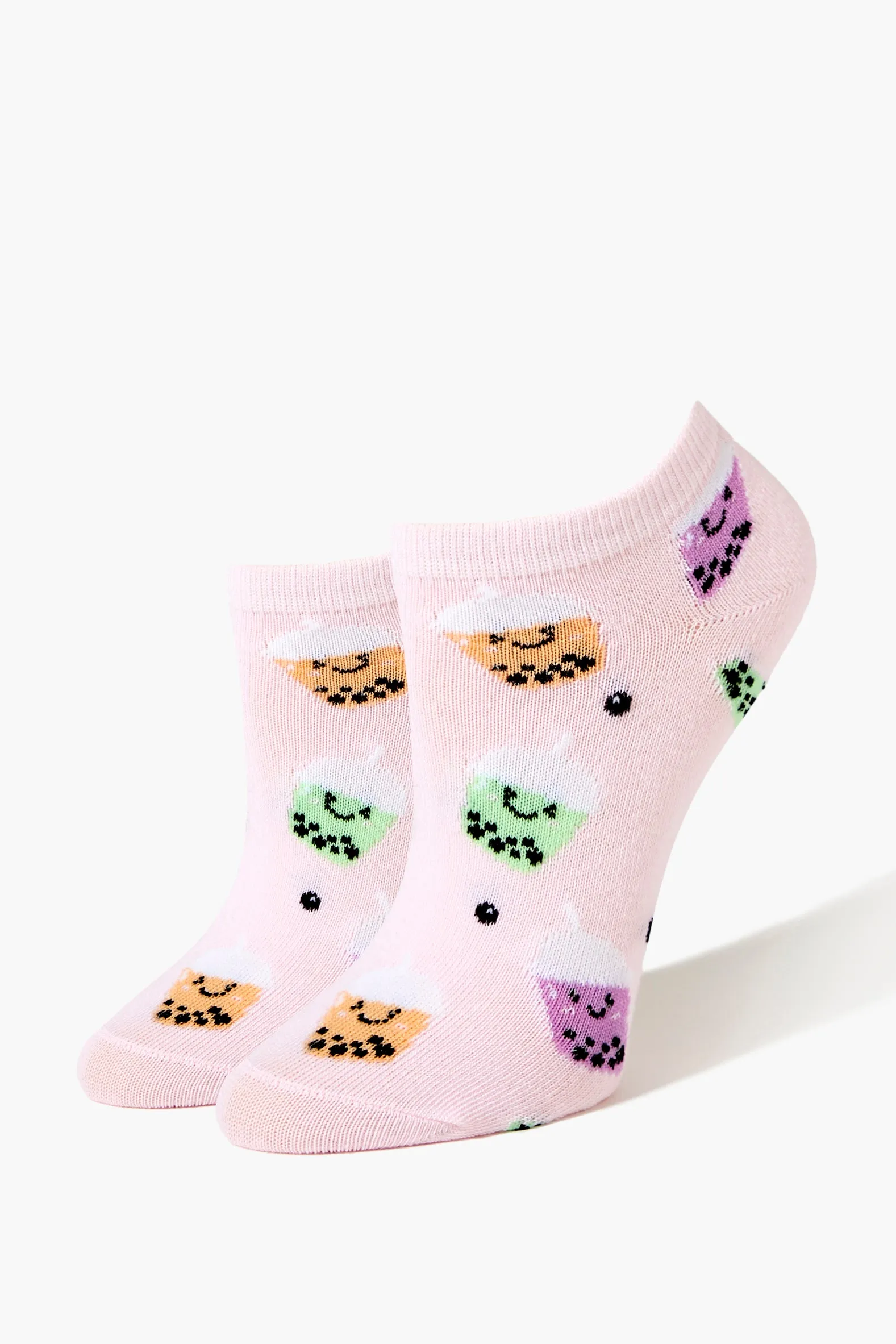 Boba Print Ankle Socks