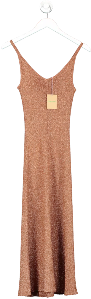 boden Metallic Sparkle Knitted Midi Dress UK 6