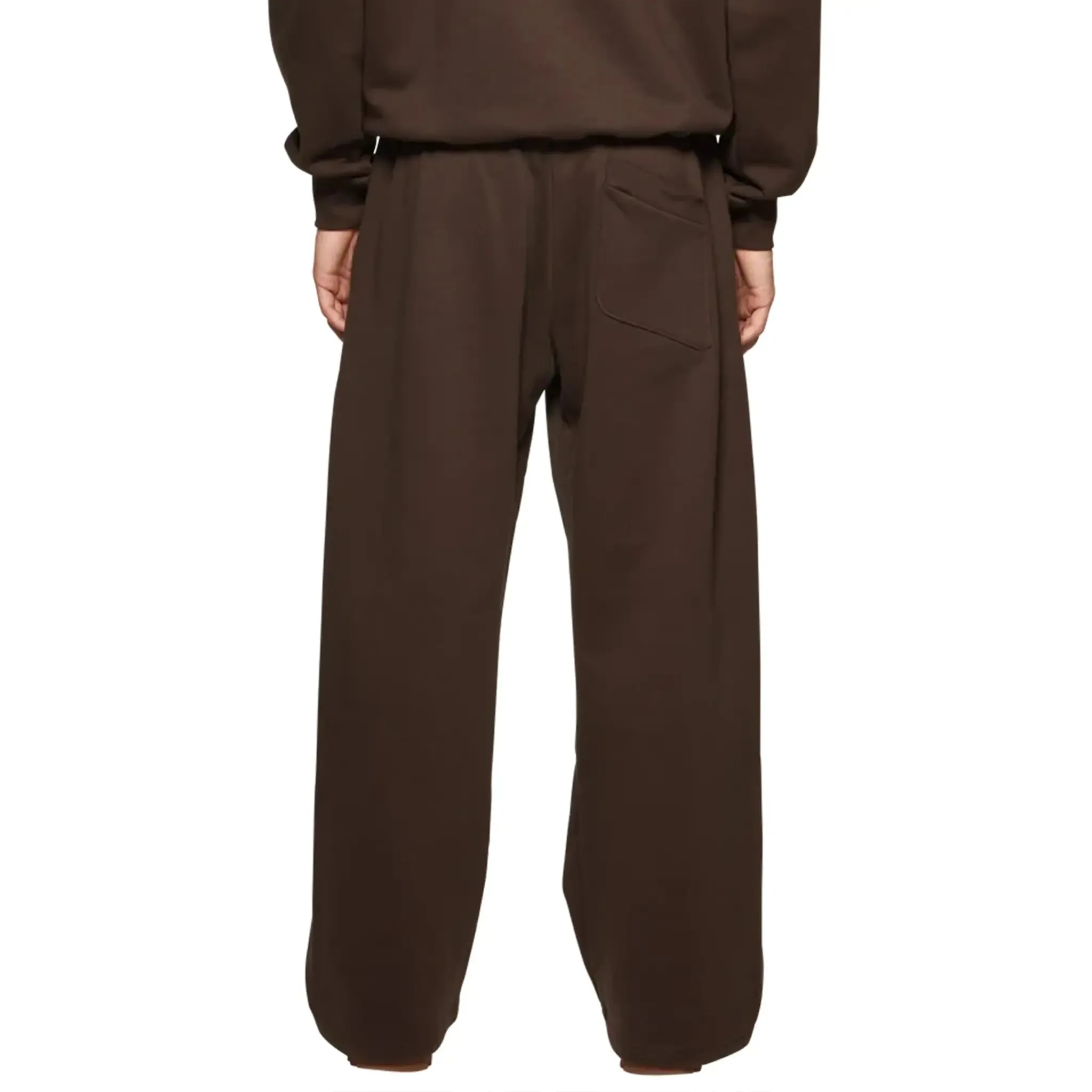 Broken Planet Wide Leg Out Of Service Mocha Brown Sweatpants