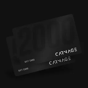 Carnage E-Gift Card - 5000