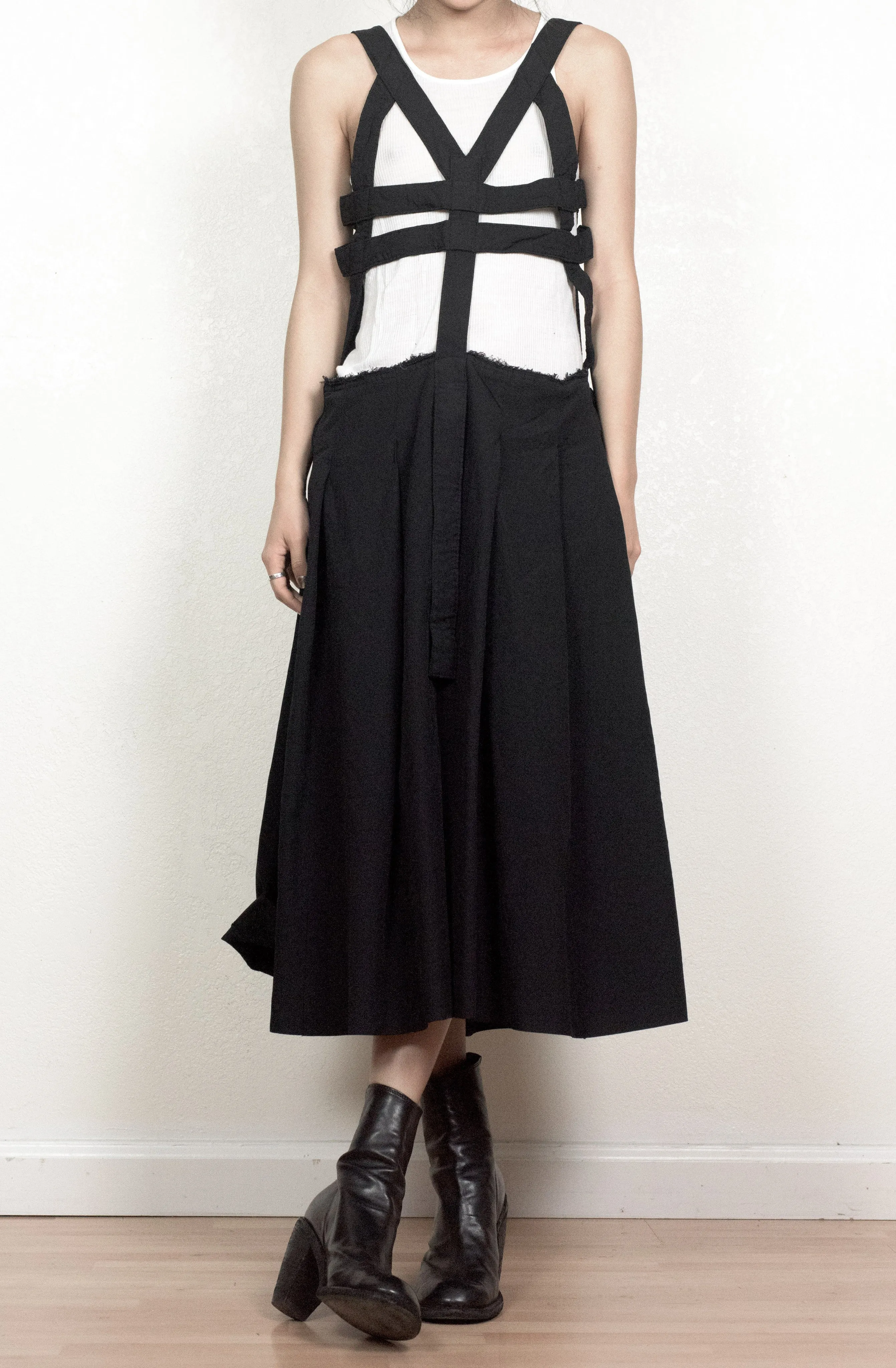 Comme des Garçons SS14 Harness Suspender Strap Skirt