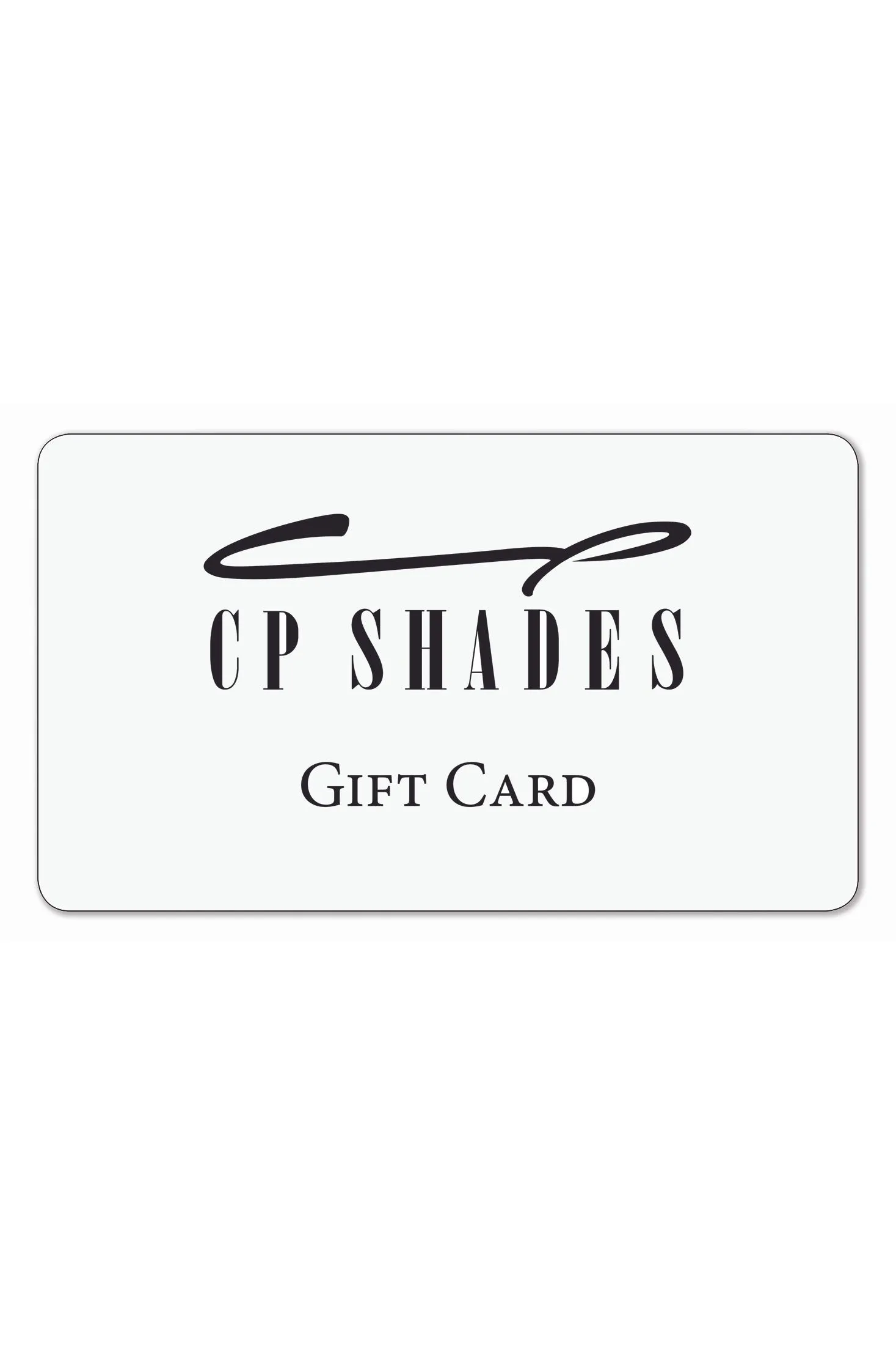 CP Shades Gift Card