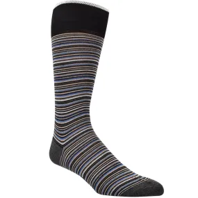 Fine Multi Bar Stripe Sock DS0122