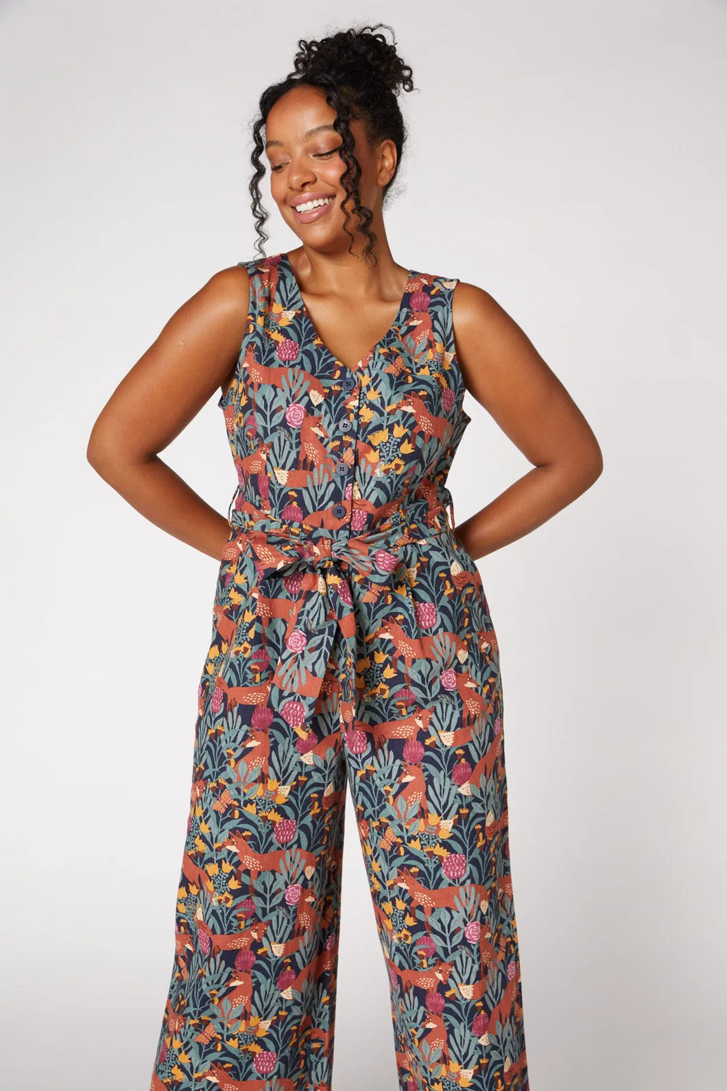 Foxy Garden Jumpsuit