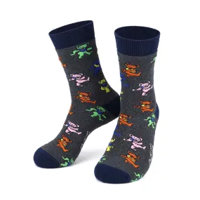 Grateful Dead | Socks | Navy Dancing Bears