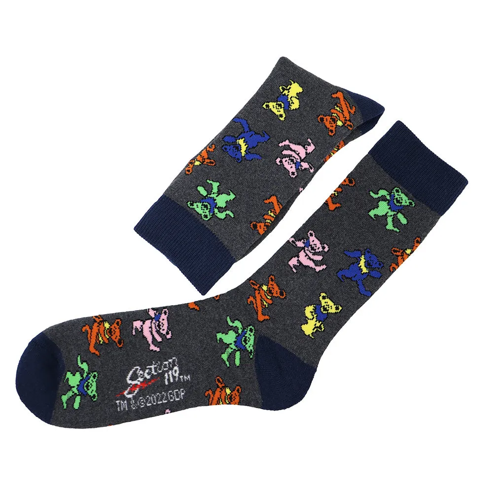 Grateful Dead | Socks | Navy Dancing Bears