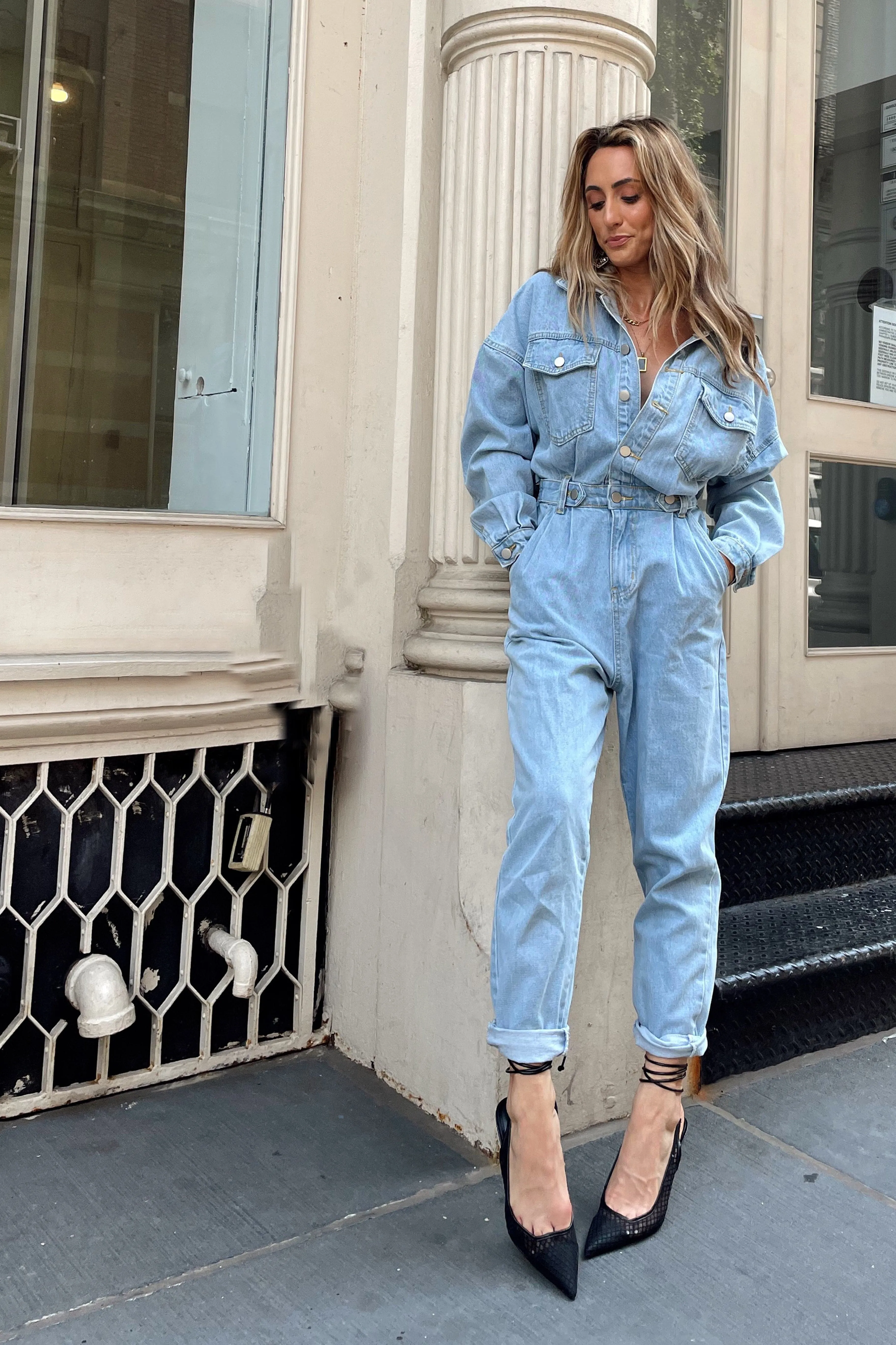 Hendrix Denim Jumpsuit