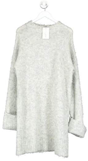 In The Style Perrie Sian Grey High Neck Jumper Dress UK 14