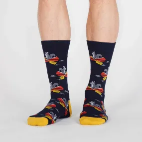 Men's Crew Sock - Keep On Paddling