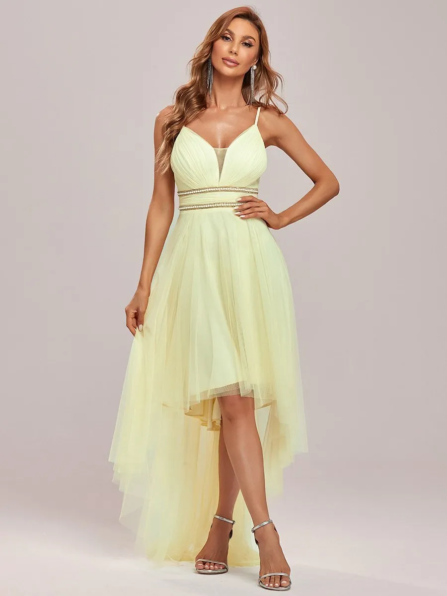 Modest Wholesale High-Low Tulle Prom Dress for Women