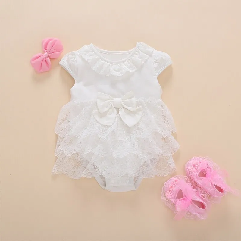 Newborn Party Romper Bodysuit