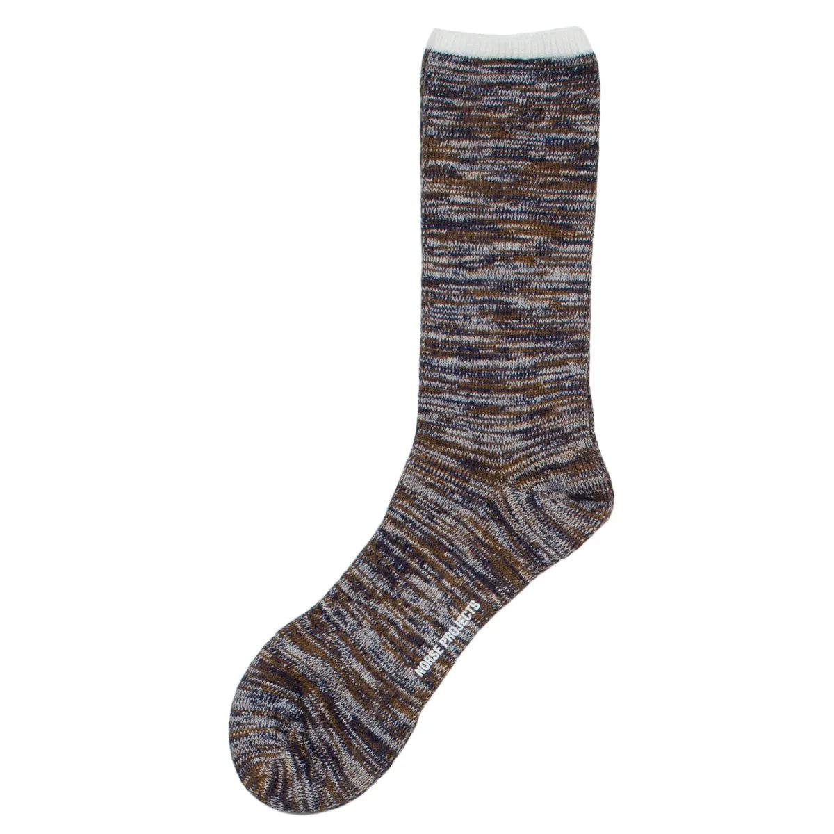 Norse Projects - Bjarki Blend Socks - Clay