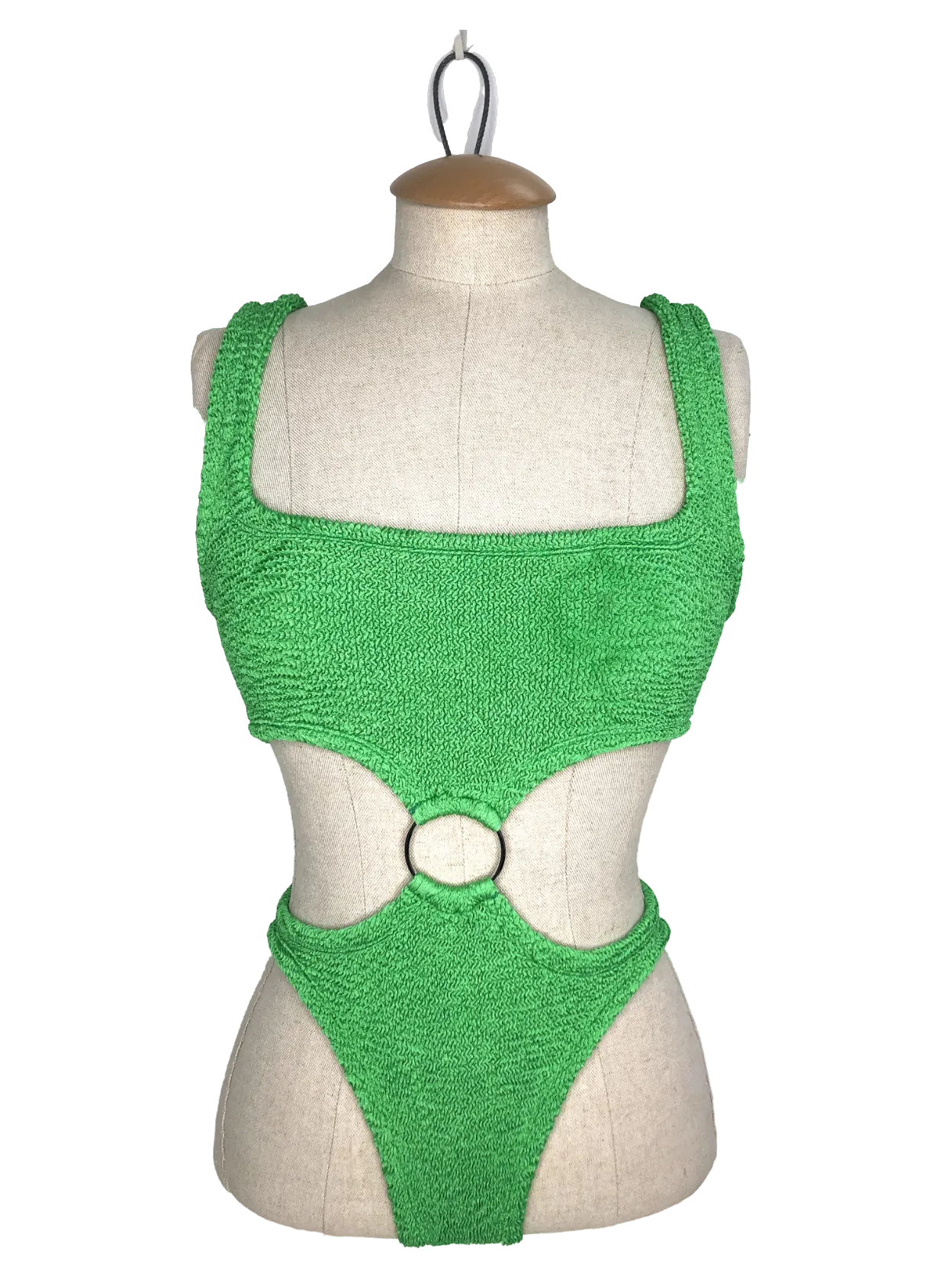 ParaMidonna Green One Piece Swimsuit Olivia Kiwi One Size