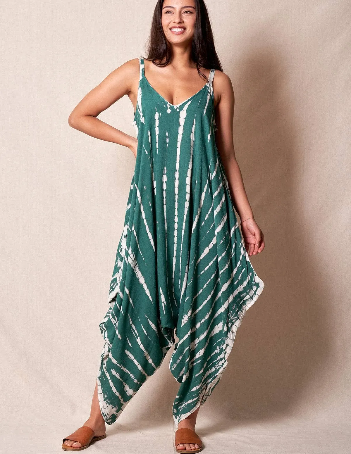 Radhika Tie - Dye Jumpsuit - As-Is-Clearance