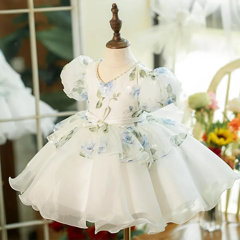 Royal Elegant Floral Party Dress