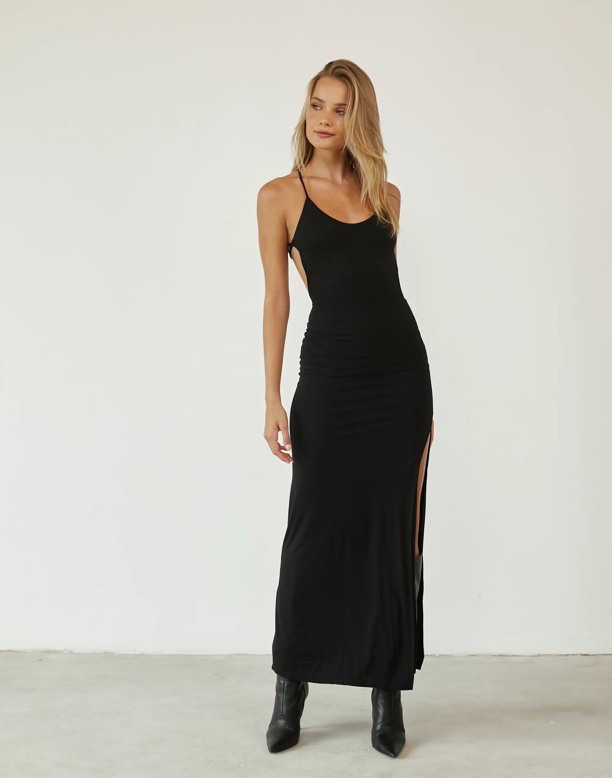 Ruth Maxi Dress (Black)