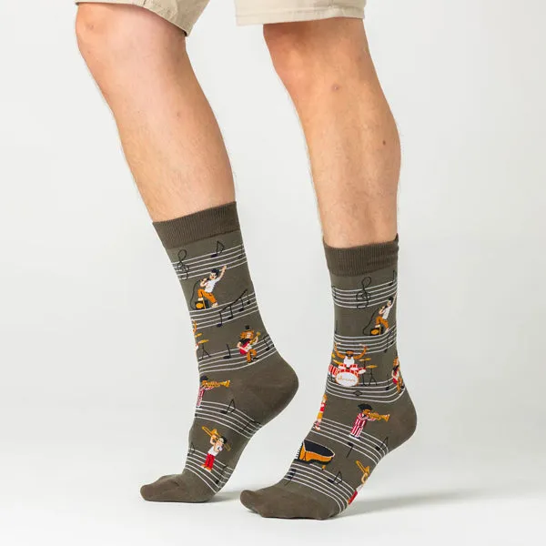 Semi-Tone Deaf - Men's Socks