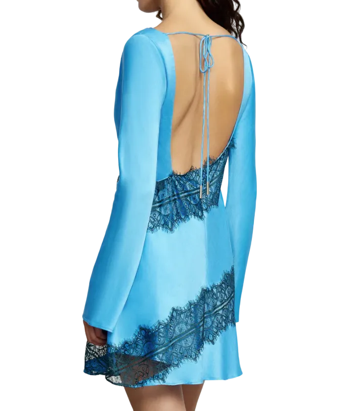 Significant Other Blue Helaina Mini Dress UK 12