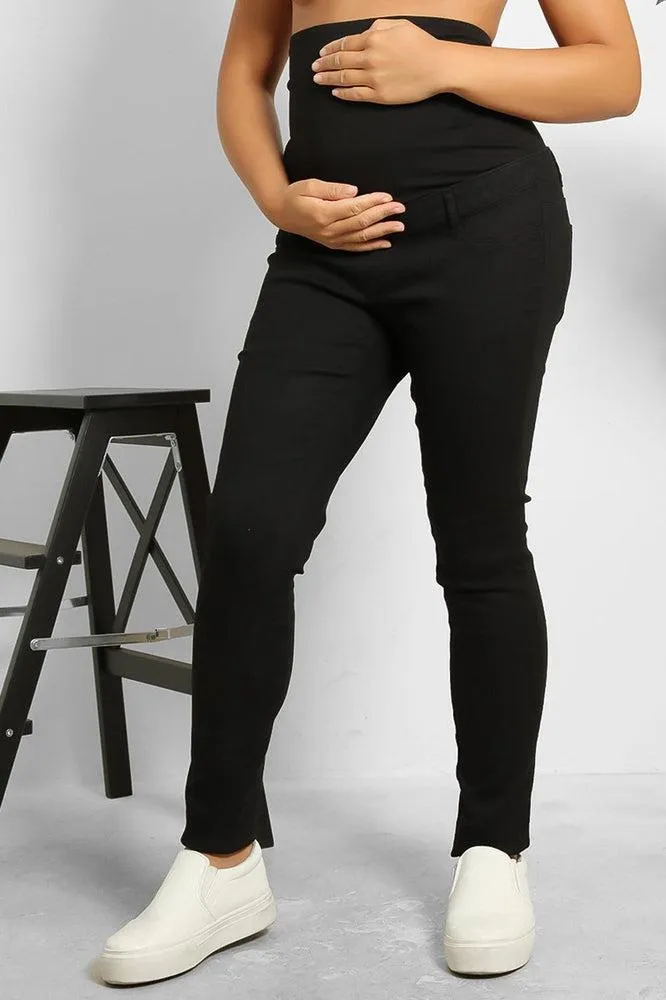 Soft Cotton Bump Skinny Maternity Jeans