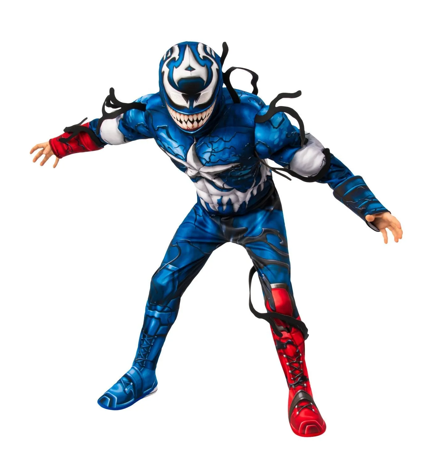 Venomised Captain America Deluxe Costume for Kids - Marvel Spider-Man